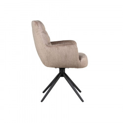 Benno Swivel Dining Chair Taupe
